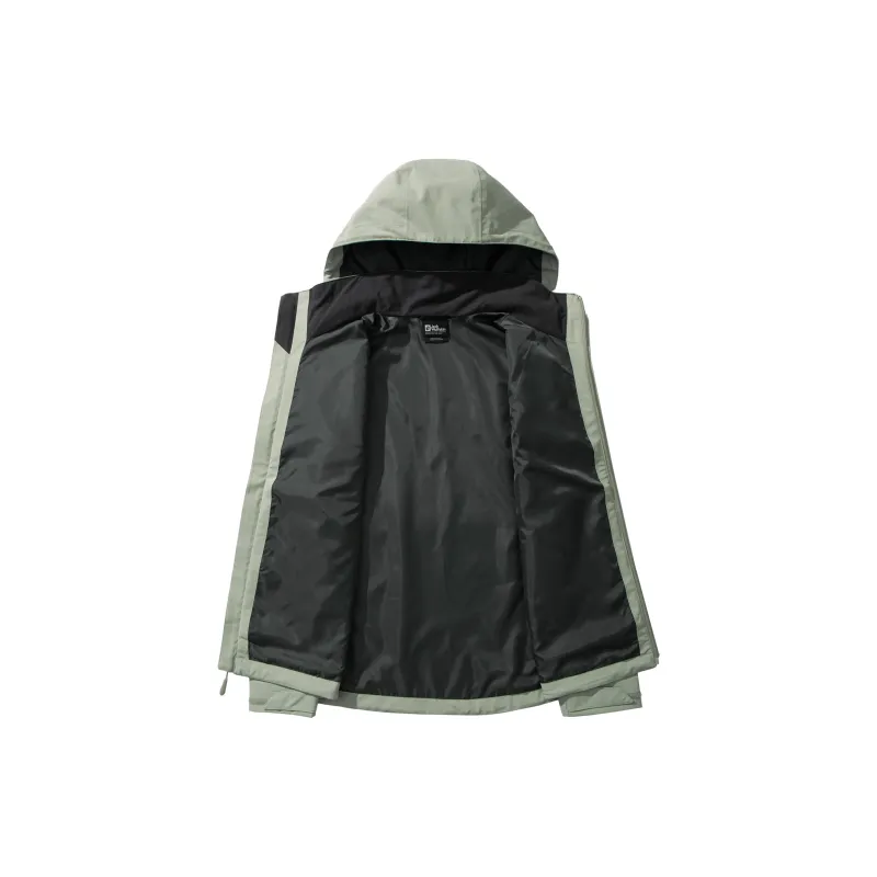 Jack Wolfskin Outdoor Hiking Waterproof And Windproof Windbreaker Jacket Women's-2