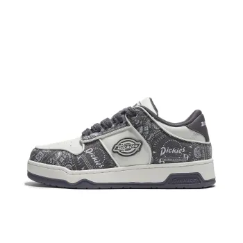 Dickies Low Top Skateboard Shoes Men's Black White
