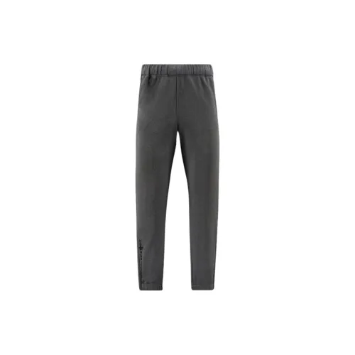 Moncler Knitted Sports Pants Men's Dark Gray