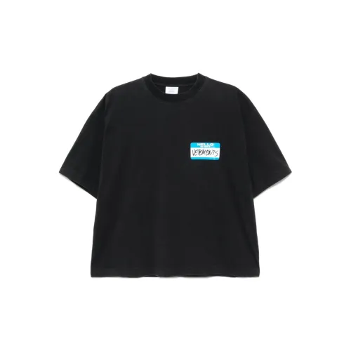 Vetements 'I'm Perfect You Adjust' Regular T shirt
