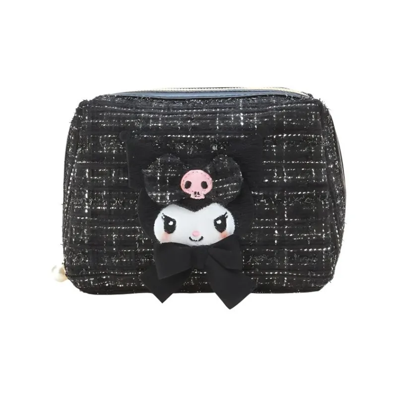 Sanrio Polyester Storage Bag Makeup Bag Women's Black-0