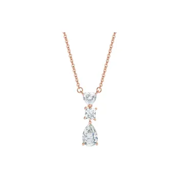Regalrose 925 Sterling Silver Necklaces Women's Silver