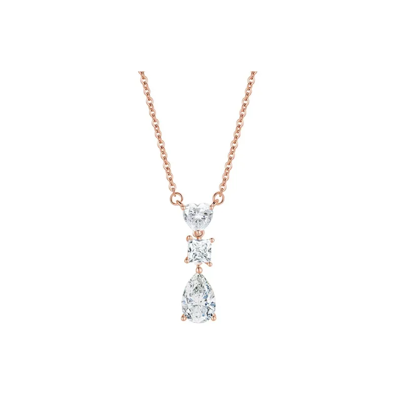 Regalrose 925 Sterling Silver Necklaces Women's Silver-5