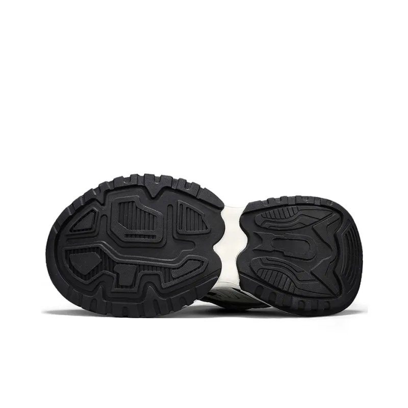 NFL Ultra S Chunky Sneakers Unisex Low Top Black White-5