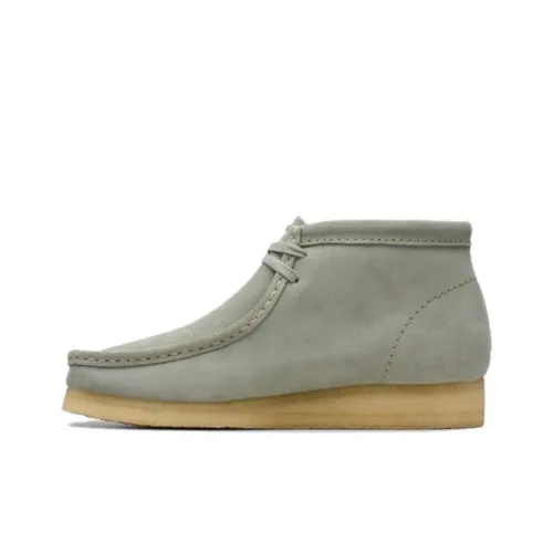Clarks Qilai Originals Ankle Boots Unisex Gray Green