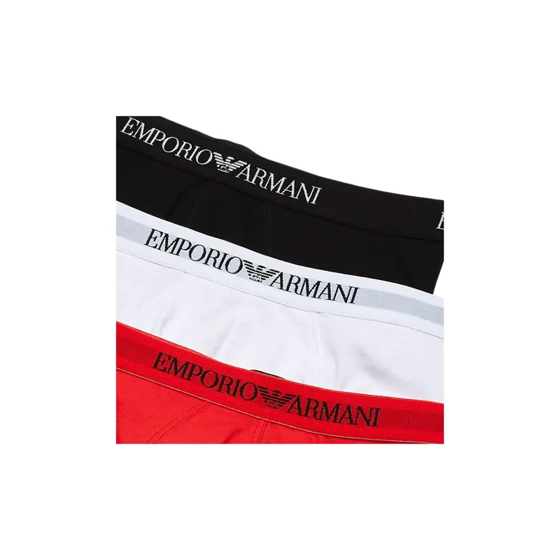 EMPORIO ARMANI Logo band Briefs-3