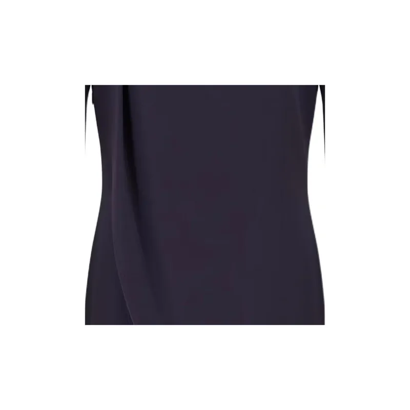 EMPORIO ARMANI Technical Cady Dress With Front Panel-3