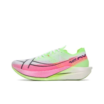 XTEP Cushioning Breathable Wear Resistant Low Top Training Running Shoes Men's White Pink Green
