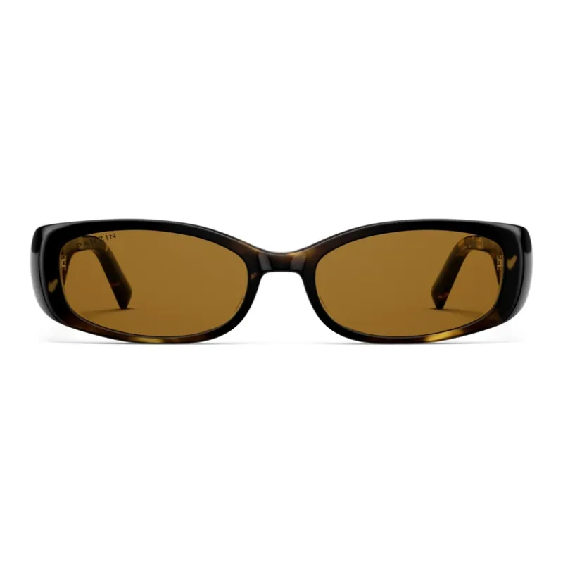 PARZIN Plate Frame Square Sunglasses Unisex-12