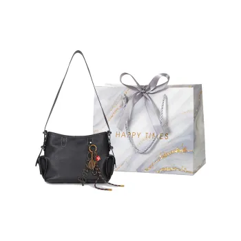 Miss Angel PU Shoulder Bag Crossbody Bag Regular Women's Black/Burgundy/Umber