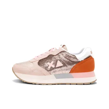 SUN68 Low Top Casual Shoes Women's Dusty Pink
