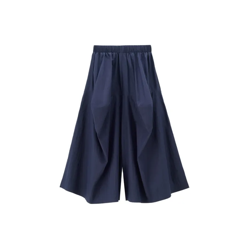 UNIQLO Casual Pants Women's Captain Blue-1