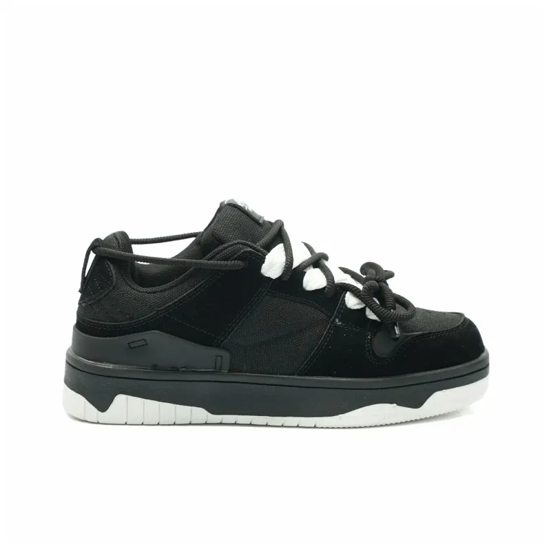 ABCIO Slip Resistant Waterproof Height Increasing Low Top Skateboard Shoes Unisex-9