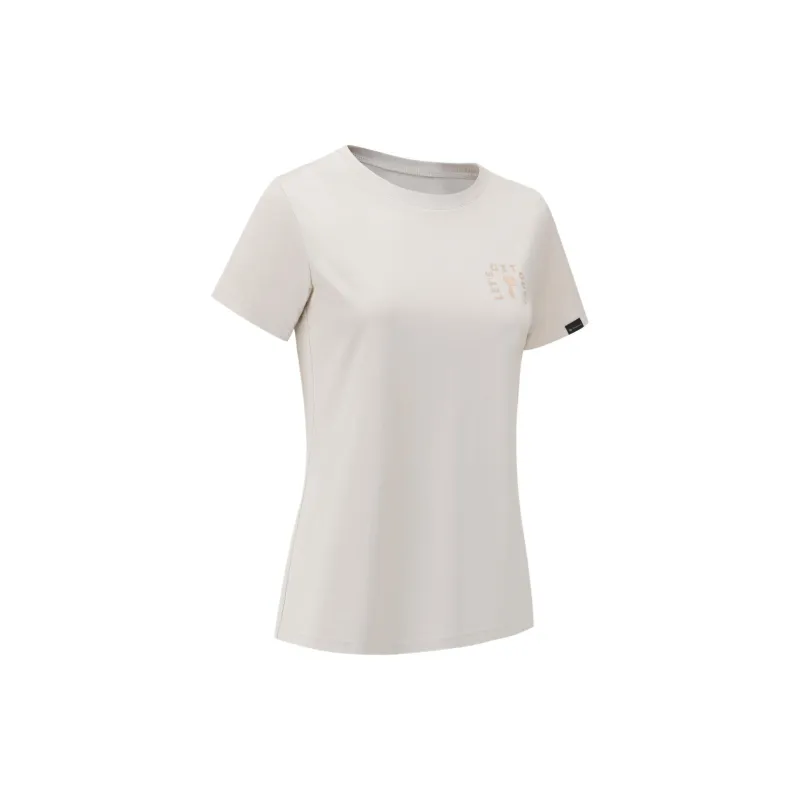 DECATHLON Regular T Shirt Women's Lunar Rock Gray-3