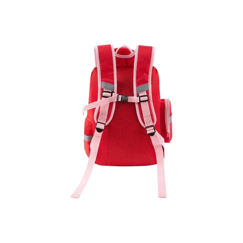 Hush Puppies Polyester Backpack Women's Classic Red-1