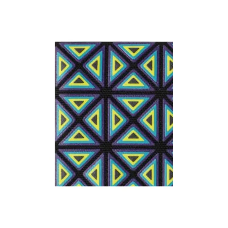 ISSEY MIYAKE Oyster 100% Cotton Detail Clutches Wallets Card Holders Regular Unisex Yellow & Blue & Black-1