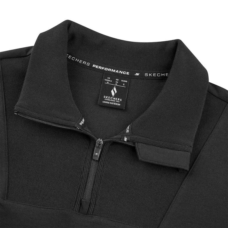 Skechers Comfort Sports Series Sweatshirt Women's Carbon Black-2