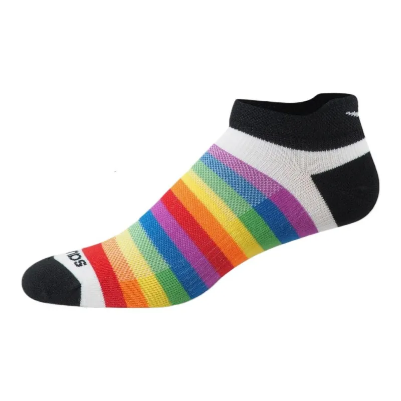 Saucony Inferno Liteweight Socks Sets Unisex 3 Pack Rainbow-1