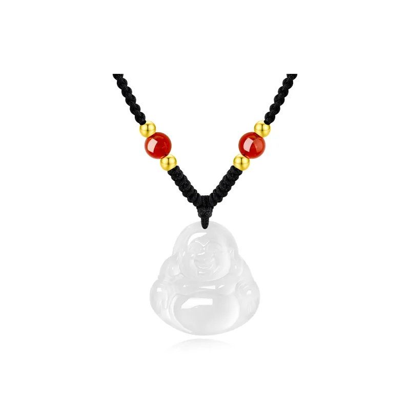 Lao Feng Xiang Chalcedony Necklaces Women's-0