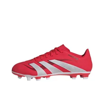 Adidas Predator CLUB MG Short Rubber Studs FG Long Rubber Studs Anti Slip Wear Resistant Soccer Shoes Unisex Red White