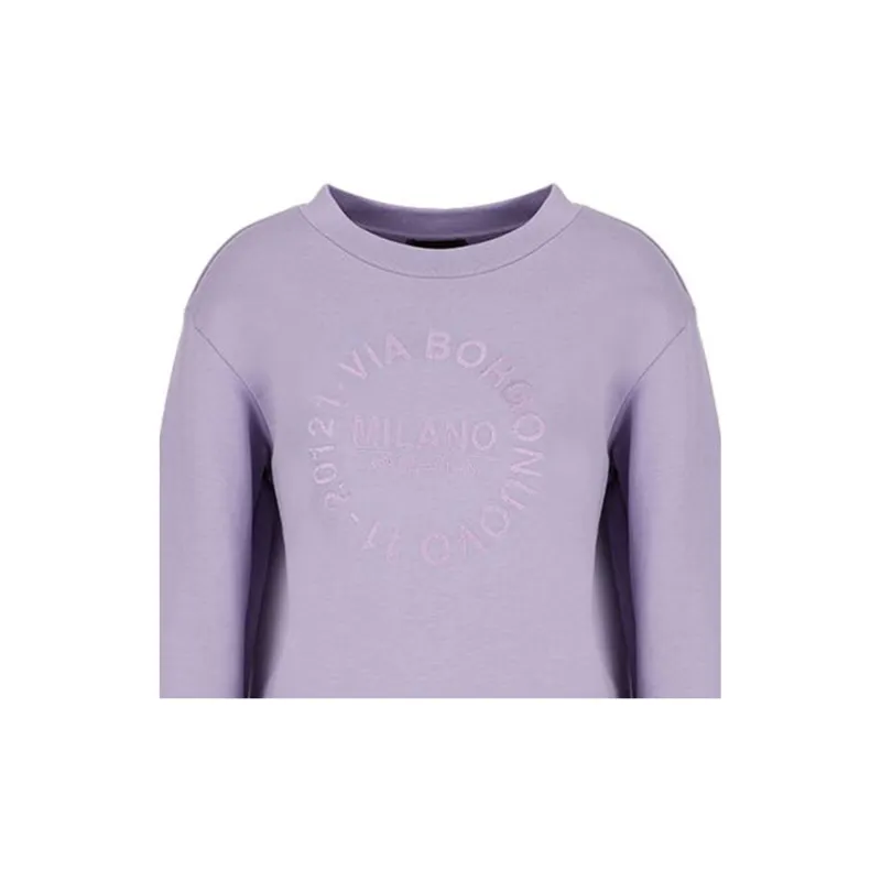 EMPORIO ARMANI Sweatshirts Women's Purple-4