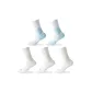 3 White+2 White Blue[5 Pack]