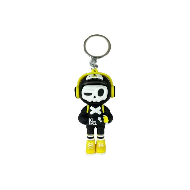 Yi Bu Kang Soft Vinyl Keychains Unisex-4