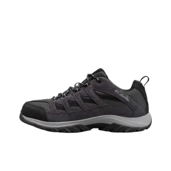 Columbia Crestwood Abrasion Resistant Low Top Hiking Shoes Men's Black Gray