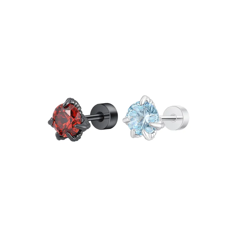 MISS XIA JWY Titanium Steel Stud Earrings Unisex-35