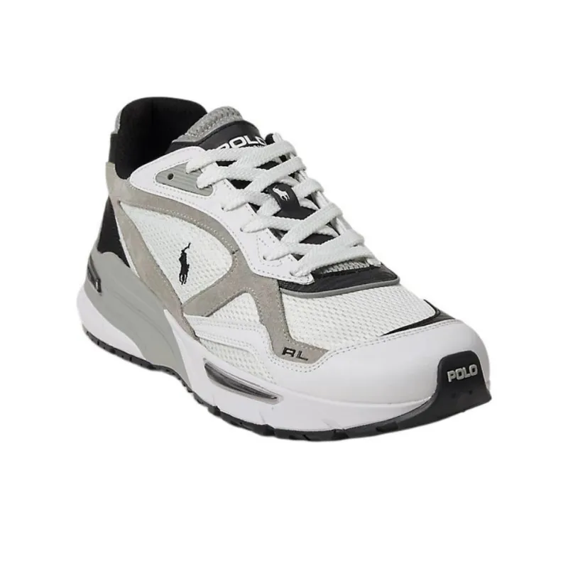 Polo Ralph Lauren Trackster 275 Low Top Casual Shoes Men's White-2