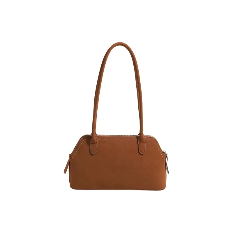 Yalu PU One Shoulder Handbag Women's Black/Caramel/White/Pink-3