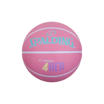 SPALDING Women's Series Rubber Basketball Pink Size 6 Training Women's