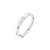 Single Ring Men's[999 Fine Silver]