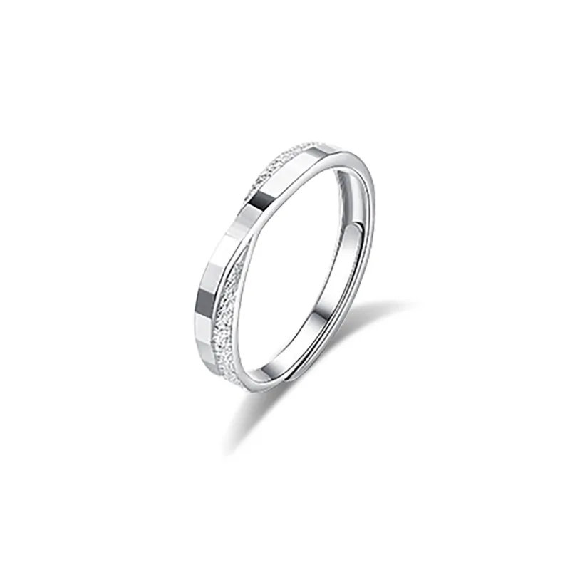 Love Jewelry Sterling Silver Rings Unisex-2
