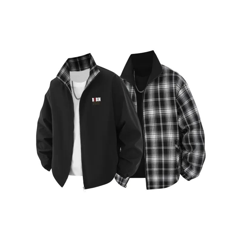ROBINHOOD Jackets Coats Unisex Black-4