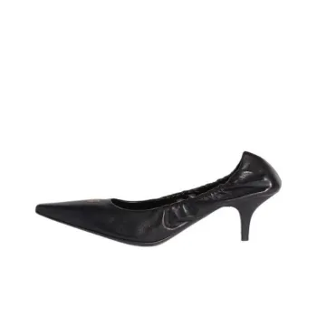 MIU MIU Slim Heel 5.5cm High Heels Women's Black