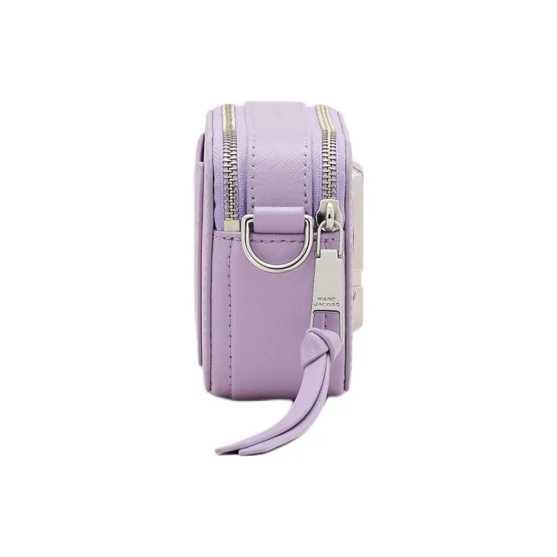 MARC JACOBS Leather Crossbody Bag Women's Lilac-2