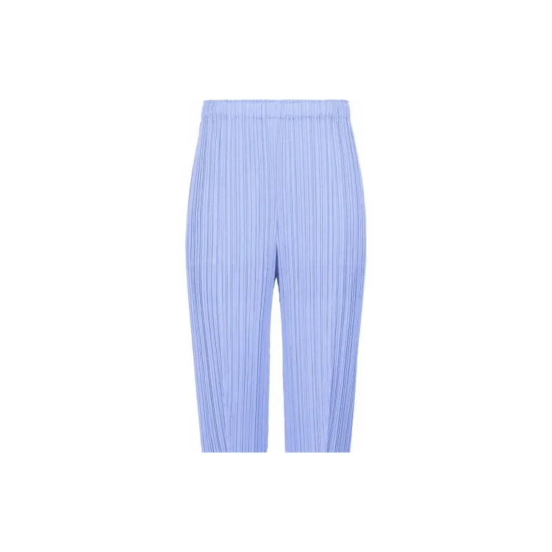 PLEATS PLEASE ISSEY MIYAKE Casual Pants Women's Blue-4