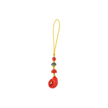 Wanshu Cinnabar Pendants Unisex
