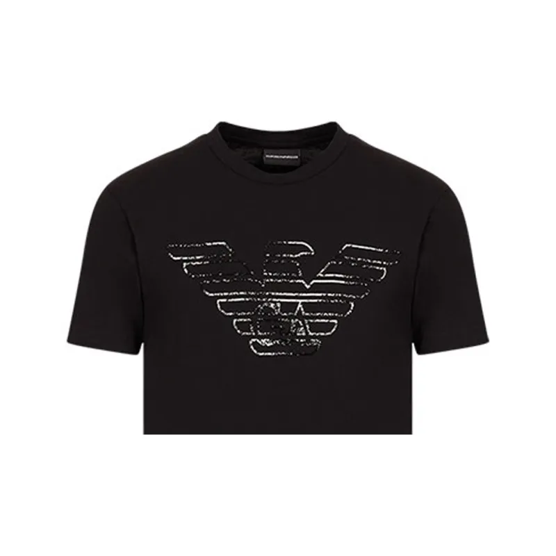 EMPORIO ARMANI T-Shirts Men Black-4
