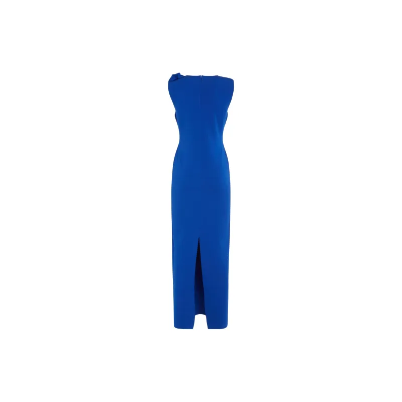 ROLAND MOURET Sleeveless Dress Women's Blue-1