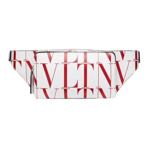 Valentino Calfskin Fanny Pack Men's Red