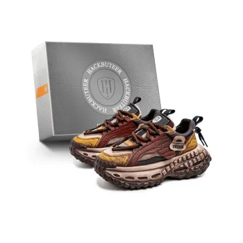 HACKBUTEER Low Top Chunky Sneakers Men's Box Included