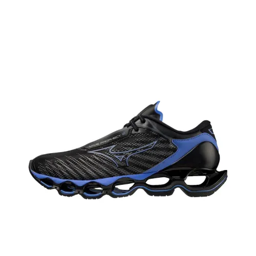 Mizuno Regata womens 12 Slip-Resistant Low-Top Running Shoes Men's Black Blue