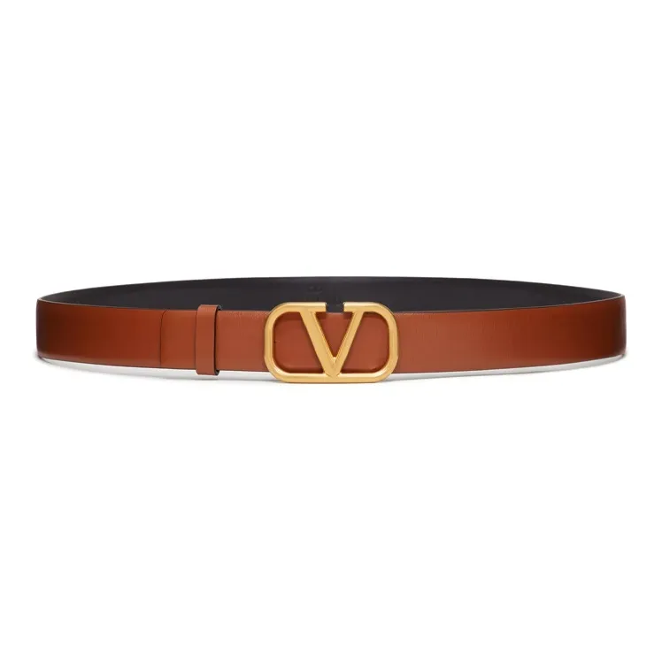 Valentino V Logo Signature Belt-0