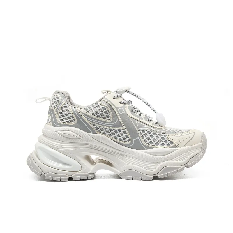 LEECAT STUDIO Cushioning Anti-Slip And Wear-Resistant Low-Top Chunky Sneakers Women's-1