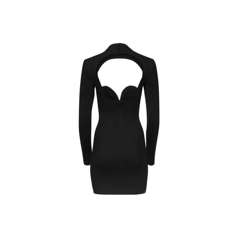 AREA Long-Sleeved Dresses Women's Black-1