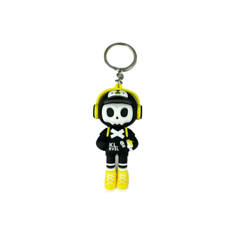 Yi Bu Kang Soft Vinyl Keychains Unisex-6