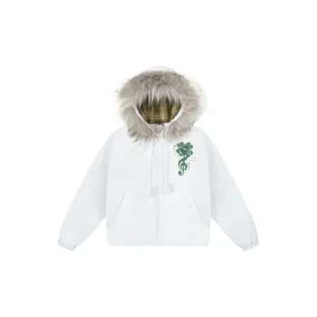 NELY Puffer Jacket Unisex White
