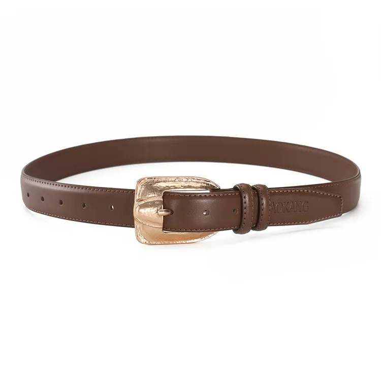 AOKANG Split Cow Leather Belts Women's 2.8cm-11
